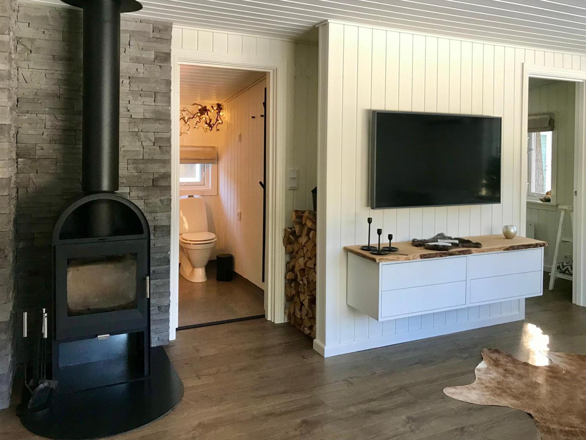 הוילה Sjöbo Nordic Relax House - Woodhouse מראה חיצוני תמונה