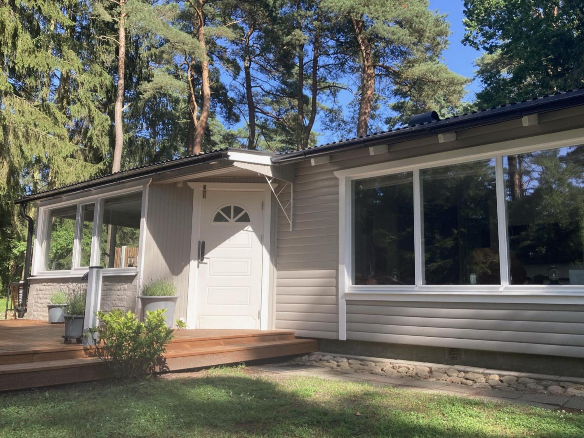 הוילה Sjöbo Nordic Relax House - Woodhouse מראה חיצוני תמונה
